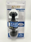 Atlas Oil Rubbed Bronze Bath Button Lock Privacy Tulip Doorknob Handle. Fixed Price $10.00.