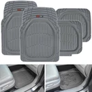 Motor Trend & Bdk Heavy Duty Gray Rubber Car Mats Full Set Universal Trim-t.... Fixed Price $38.90.