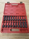 Sunex 2637, 1/2" Impact Hex Driver Set, 20PIECE, Sae/metric. Fixed Price $119.99.