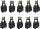Blyilyb 10-PACK T5 Led Bulb With Twist Lock Socket PC74 PC37 Dashboard Ins. Fixed Price $19.08.