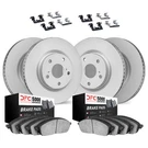 Disc Brake Kit-geospec Rotors With 5000 Advanced Pads Includes Hardware. Fixed Price $457.23.
