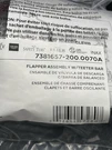 American Standard 7381657-200.0070A Vormax Toilet Flapper Assembly W/ Teeter Bar. Fixed Price $31.95.
