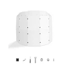 Drum Shield 5-PANELS 2 Ft. X Portable Acrylic Cage With Zinc Alloy. Fixed Price $149.99.