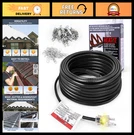 20FT 5W Roof & Gutter Snow De-icing Cable Prevent Ice Dams, Easy Install. Fixed Price $45.89.