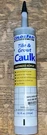 Colorfast Siliconized Acrylic Tile Caulk Onyx Green Unsanded. Fixed Price $7.99.