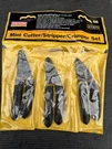 Sears Craftsman Usa Nos 3PC Mini Cutter Stripper Crimper Set 73579 Professional. Fixed Price $179.00.