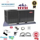 Ton Goodman Heat Pump Package Unit 13.4 Seer Central Air R32 Install Kit Pad. Fixed Price $3740.00.