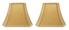 Royal Designs DSO-68-14AGL-2 Lamp Shade Rectangle Antique Gold 2-PACK. Fixed Price $91.17.
