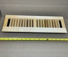 Decor Grates Floor Register Solid Wood Natural Air Vent Louvered 4X14 Maple. Fixed Price $14.49.