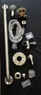 Symmons Handshower System Volume Control Grab Bar Chrome S-9603-PLR-1.5-STN D1. Fixed Price $119.99.