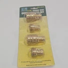 Harbor Freight 6 Pc Quick Coupler Set For Garden Water Hose Brass 34870. Fixed Price $12.88.