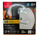 Globe 90933 6" Ultra Slim Led Integrated Recessed Lighting Kit - Designer Series. Fixed Price $15.00.