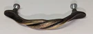 Lot Of 21-KBC Hardware Brass Twisted Drawer Pull, 3" Center, Style #49887. Fixed Price $16.00.