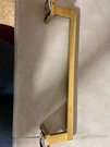 Kohler K-23286-2MB Square 12" Towel Bar Vibrant Brushed Moderne Brass. Fixed Price $88.99.