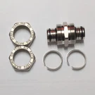 Rapidair Maxline 3/4" Straight Union Fitting M8022 Compressed Tubing Coupler. Fixed Price $20.00.