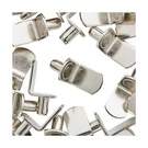 Widgetco 1/4" Nickel Shelf Pins, Supports, Architectural Finish (qty .... Fixed Price $193.75.