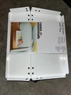 Room Essentials White Finish Fold Down Durable Metal Loft Tray Nightstand Target. Fixed Price $14.00.