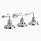 Kohler Lighting K-32287-SC03-CPL Hauksbee 34 11/16" Three Scone. Fixed Price $279.99.