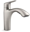 Kohler 30468-VS Rival Single Handle Pull Out Kitchen Faucet Vibrant Stainless. Fixed Price $477.02.