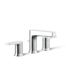 Kohler 97100-4-CP Taut Widespread Bathroom Sink Faucet 1.2 Gpm, Polished Chrome. Fixed Price $401.42.