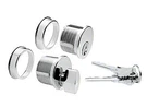 Crl Polished Stainless Keyed Cylinder & Thumbturn Combo Lock. Fixed Price $37.63.