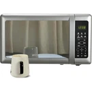 Emerson 0.7 Cu Ft Silver Mirror Finish, Countertop Microwave Oven, MW7601SL. Fixed Price $71.73.