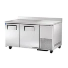 True TWT-60-32F-HC 60" Deep Door Work Top Freezer W/ Stainless Steel Exterior. Fixed Price $6907.99.