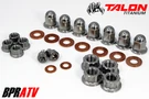 Titanium CR85 CR125 CR250 Stroke Top End Engine Cylinder Head Cap Nuts Kit Set. Fixed Price $59.88.