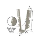 25 Pieces Mitek Usp JUS28 Slant Nail Joist Hanger X Or 10 LUS28 G90. Fixed Price $64.98.
