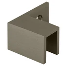 Crl S0GC37LBN Brushed Nickel Left Hand "sleeve Over" Wall Mount Glass Clamp. Fixed Price $14.02.