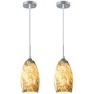 Glass Pendant Gray Lights Kitchen Island Modern Hanging F.... Fixed Price $110.10.