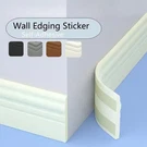 Wall Molding Trim Peel And Stick Rubber Baseboard Moulding Self Adhesive. Fixed Price $16.99.