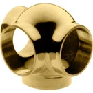 Lavi Industries Ball Tee Side Outlet For 1"" Tubing Polished Brass. Fixed Price $49.01.