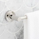 Signature Hardware 483937 Lexia 24" Towel Bar - Polished Nickel. Fixed Price $95.78.