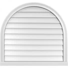 Ekena Millwork GVPRT34X3203SN Round Top 34"W 32"H, Factory Primed White. Fixed Price $104.97.