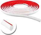 Flexible 16.4FT Peel And Stick Quarter Round Molding Trim White. Fixed Price $10.99.