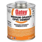 Oatey 31131 Pipe CEMENT,32 Fl Oz,orange 41GP21. Fixed Price $48.99.