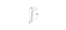 Crl EP22007 White Window Operator Handle With 11/32" Spline Size. Fixed Price $11.04.