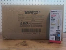 24 Pack Satco 40 Watt Equivalent Led Clear Candelabra Bulbs Flame Tip - 2700K. Fixed Price $36.99.