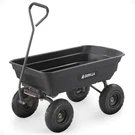 Gorilla Carts Poly Garden Dump Camping Beach Wagon, 600 Pound Capacity. Fixed Price $129.99.
