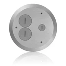 Concrete Floor Box Nickel Plated Cover Plate, 2 Duplex Screw Caps And 1 Data. Fixed Price $115.23.