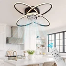 Black Ceiling Fan With Lights Remote Control - 6 Speed 3 Color Dimmable. Fixed Price $115.99.