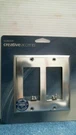 Jackson Deerfield Creative Accents Polished Chrome Wall Plate (9CS127) Fs. Fixed Price $10.00.