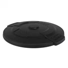 Suncast TCU32GLIDD Trash Can 22.22" Black Flat-top. Fixed Price $27.62.