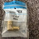 New Pack Apollo Pex 3/4" Fitting Brass Elbow APXE3434 264-044. Fixed Price $10.00.