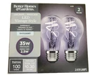 Better Homes & Gardens A19 Vintage Led Light Bulb 35W Smoked Glass Finish 2. Fixed Price $12.00.