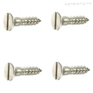 Flat Head Slotted Wood Screw Kit Hardware Stainless Steel #8X3/4" Pack Of 25 .... Fixed Price $64.62.