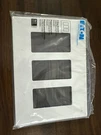 Eaton PJS263W-F-LW Decorator Screwless Wallplate 3-GANG White. Fixed Price $5.00.