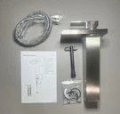Ximlike Led Bathroom Faucet, Brushed Nickel Waterfall Sink. Fixed Price $34.99.