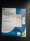 Utilitech Wireless Doorbell Kit Sensor Melodies White Finish #6291125. Fixed Price $9.99.